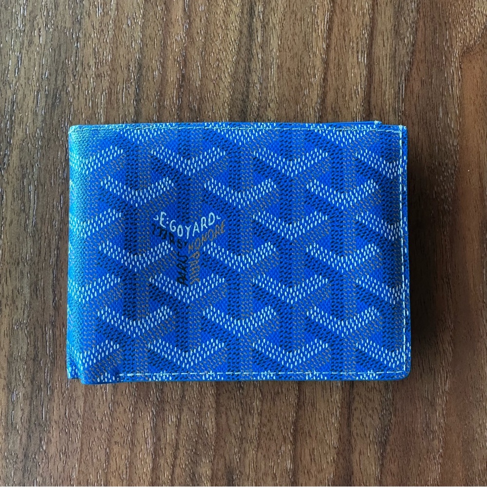 Goyard Victoire Wallet Sky Blue